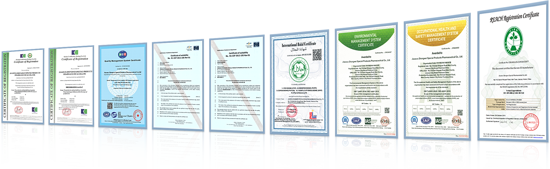 فرآیند تولید دارای گواهینامه PVP K90